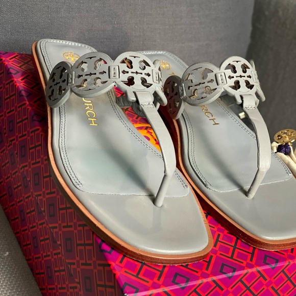 Tory Burch Tiny Miller Thong Sandals. - Picture 9 of 16